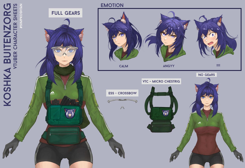 Koshka Sheets Vtuber